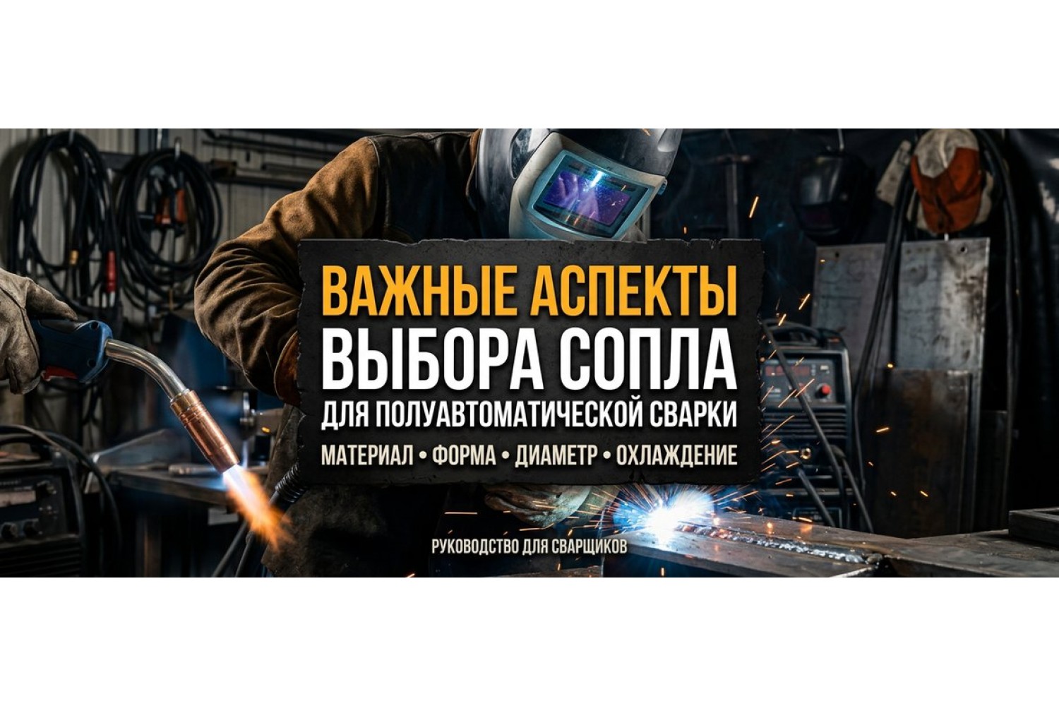 Важные аспекты выбора сопла для полуавтоматической сварки