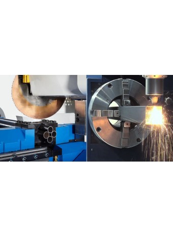 Как определить оптимальный станок для резки труб: лазер или пила